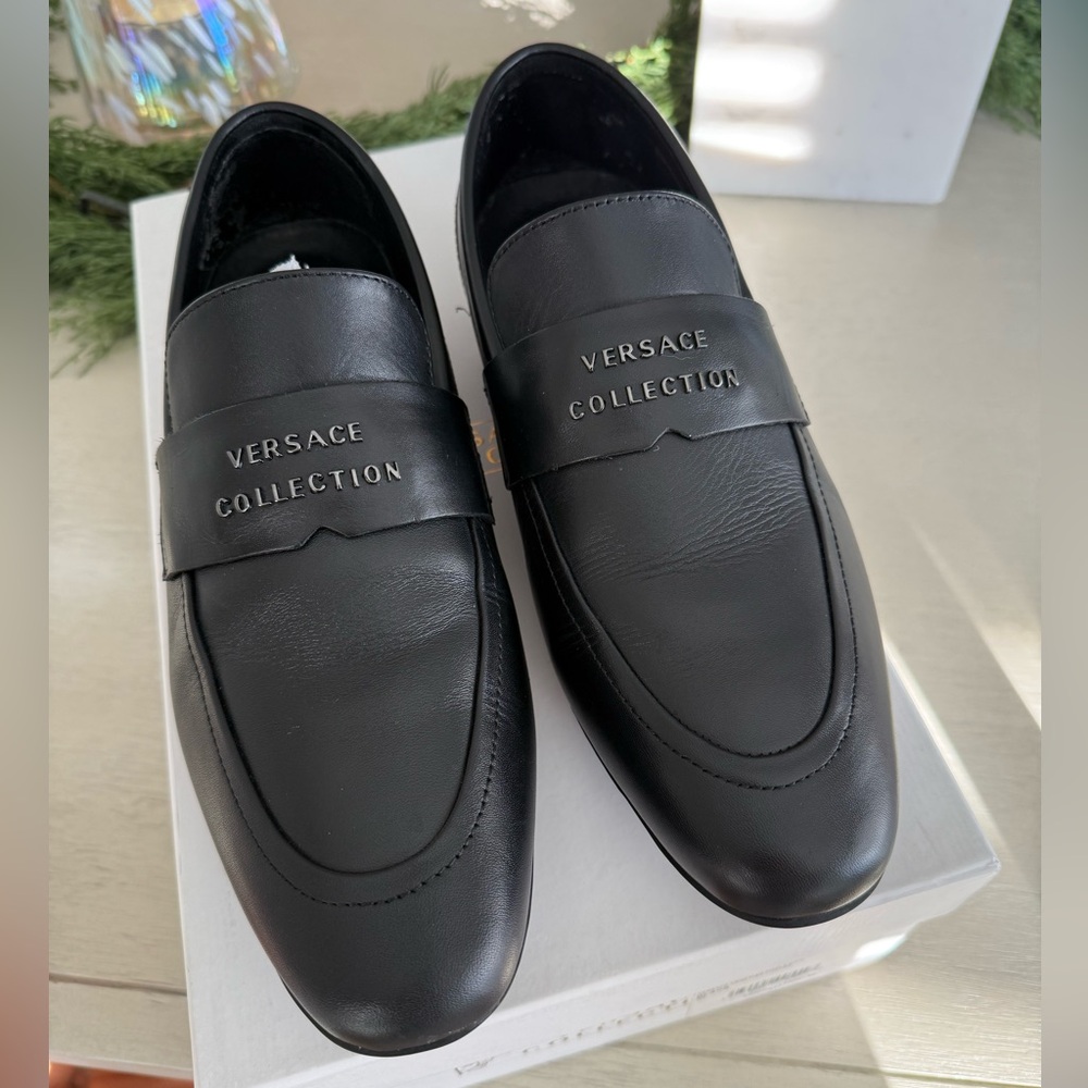 versace venetian loafers MENS